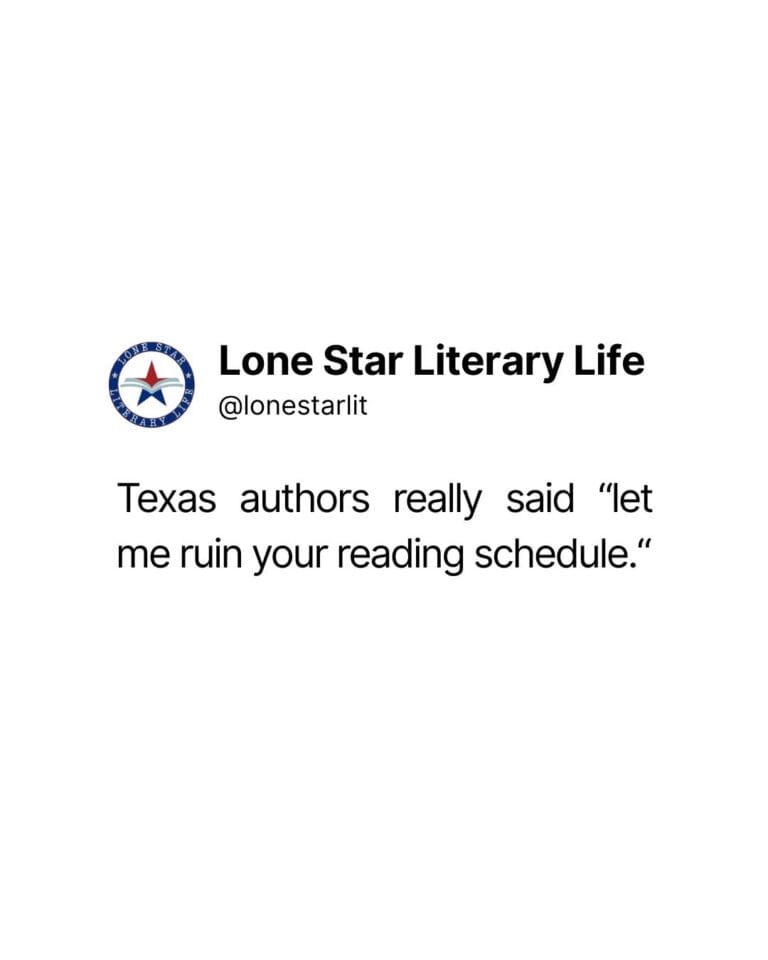 Instagram post from lonestarlit. This post is in position 5.